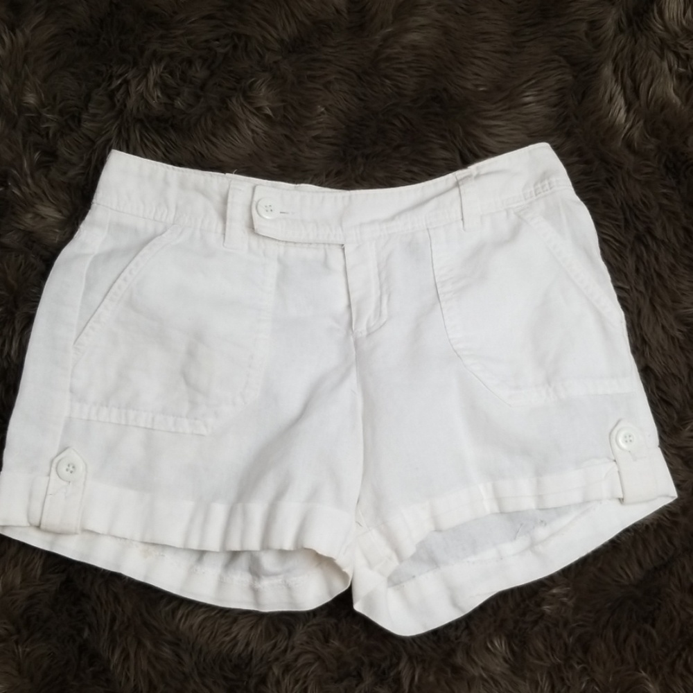 Banana Republic White Shorts